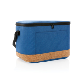Impact AWARE™ XL RPET two tone koeltas met kurken detail, blauw