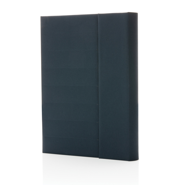 Impact Aware™ A5 notitieboek met magnetische sluiting, donkerblauw