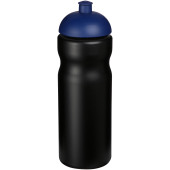 Baseline® Plus 650 ml sportflaska med kupollock - Svart/Blå