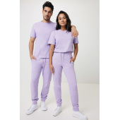 Iqoniq Cooper gerecycled katoenen joggingbroek, lavender (XXL)