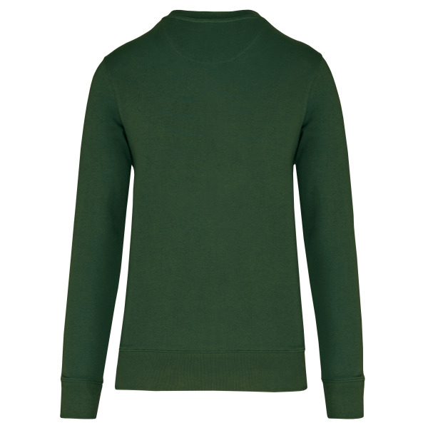 Ecologische sweater met ronde hals Forest Green XS