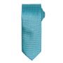 Puppy Tooth Tie, Turquoise Blue, ONE, Premier