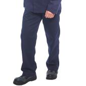 Bizweld™ Flame Resistant Trousers, Navy, L/R, Portwest