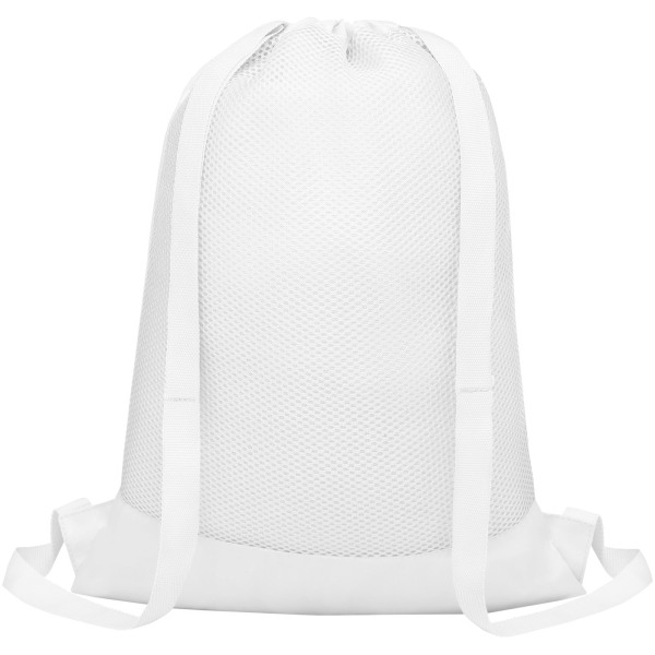 Nadi mesh drawstring backpack 5L - White