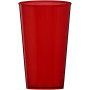 Arena 375 ml kunststof beker - Transparant rood