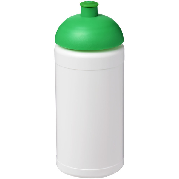 Baseline® Plus 500 ml dome lid sport bottle - White/Green
