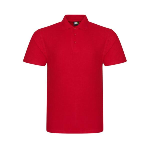 Pro Piqué Polo Shirt, Red, 6XL, Pro RTX