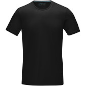 Balfour kortærmet økologisk T-shirt, herre - Ensfarvet sort - XXL