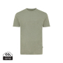 Iqoniq Manuel gerecycled katoen t-shirt ongeverfd, heather green (XXL)