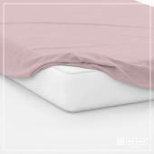 Fitted sheet Double beds - Mauve