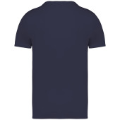 Afgewassen uniseks T-shirt korte mouwen Washed Navy Blue S