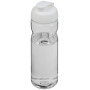 H2O Active® Base Tritan™ 650 ml sportfles met flipcapdeksel - Transparant/Wit