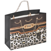 Geschenkverpakking handtas met draagketting. Geschenkverpakking handtas met draagketting.