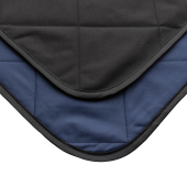 Impact Aware™ RPET opvouwbare gewatteerd picknickkleed, zwart