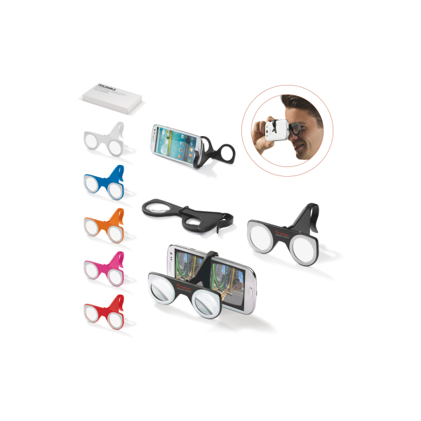 VR bril opvouwbaar - Oranje / Wit