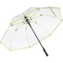 AC golf umbrella FARE®-Pure transparent-lime