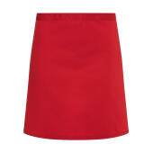 Waist Apron Basic 70 x 55 cm - Red - One Size