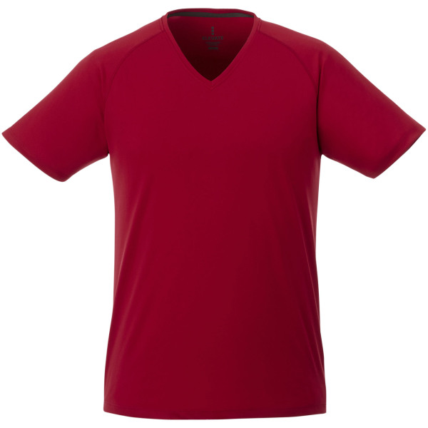 Amery short sleeve men's cool fit v-neck t-shirt - Red - XS