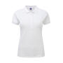 Ladies' Fitted Stretch Polo - White - 2XL