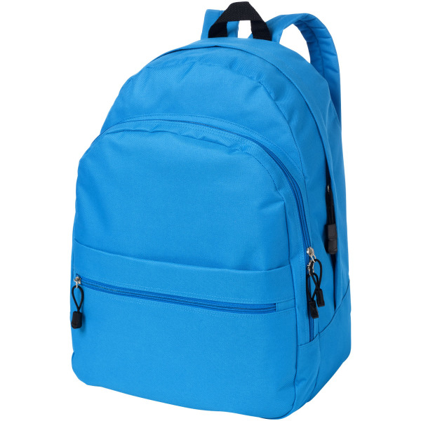 Trend 4-compartment backpack 17L - Process blue