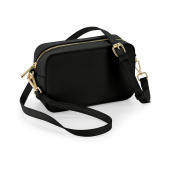 Boutique Structured Cross Body Bag - Black - One Size