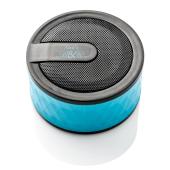 Geometric draadloze speaker, blauw