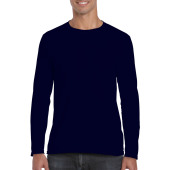 Gildan T-shirt SoftStyle LS unisex 533 navy M