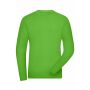 Men's BIO Stretch-Longsleeve Work - SOLID - lime-green 3XL