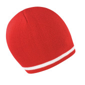 National Beanie Red / White One Size