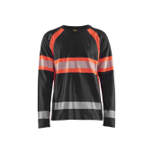 Zwart/High Vis Rood