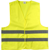 Polyester (150D) veiligheidsvest Arturo geel M