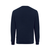 Iqoniq Zion gerecycled katoen sweater, donkerblauw (M)