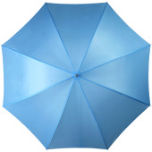Karl 30" golfparaplu met houten handvat - Process blauw