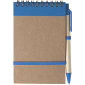 Cardboard notebook Emory light blue