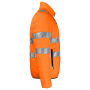 6444 WINDBREAKER HI VIZ ORANGE/BLACK XXL