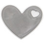 RFX™ Reflecterende sticker hart - Wit