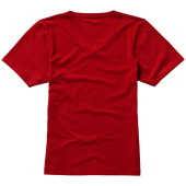 Kawartha biologisch dames t-shirt met korte mouwen - Rood - XXL