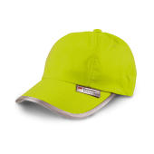 Reflective Cap - Fluorescent Yellow - One Size
