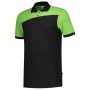 Poloshirt Bicolor Naden 202006 Black-Lime 4XL