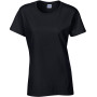 Heavy Cotton™Semi-fitted Ladies' T-shirt Black XL