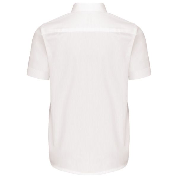 Kinder poplin overhemd korte mouwen White 6/8 ans