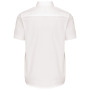 Kinder poplin overhemd korte mouwen White 6/8 jaar