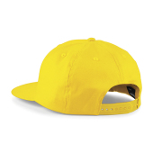 5 Panel Snapback Rapper Cap - Yellow - One Size