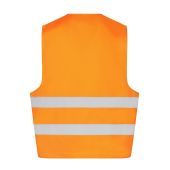 JN815 Safety Vest Adults fluoriserend oranje one size