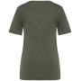 Afgewassen dames  T-shirt - 165 gr/m2 Washed Organic Khaki XL