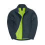 Softshell Jacket ID.701 - Navy/Neon Green - L