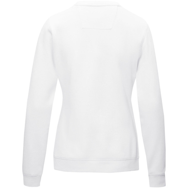 Jasper women’s GOTS organic recycled crewneck sweater - White - XS