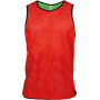 Omkeerbaar Trainingshesje Sporty Red / Fluorescent Green L/XL