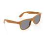 GRS zonnebril van gerecycled PP-plastic, bruin