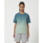 Fuser Dip Dye - Uniseks los dip dye-T-shirt - XXL